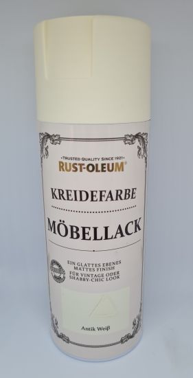 Rust-Oleum Chalky Finish krtafestk spray, Antik fehr